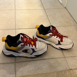 Men’s 6.5, Women’s 8/8.5 gently worn champion sneakers